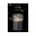 LED KAARS GLAS BO BINNENSMOKEYGREY/WARM WHITE DIA 10-15H