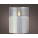 LED KAARS GLAS STEADY BINN IRIS WARM WIT DIA10-H12,5