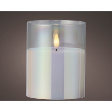 LED KAARS GLAS STEADY BINN IRIS WARM WIT DIA10-H12,5