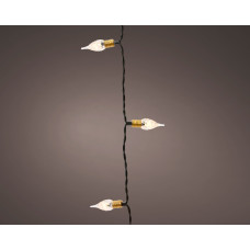 50 LAMPS LED VINTAGE LIGHTS 8 FUNCTIE TWINKEL EFFECT BINNEN GROEN/KLASSIEK WARM