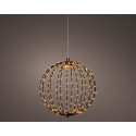 MICRO LED BAL LIGHT METAAL STEADY BUITEN DIA 28 CM