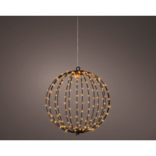 MICRO LED BAL LIGHT METAAL STEADY BUITEN DIA 28 CM