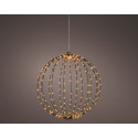 MICRO LED BAL LIGHT METAAL STEADY BUITEN DIA 38 CM