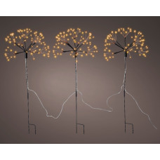 MICRO LED 3 INSTEEK STARBURST LIGHTS 8 FUNCTIE TWINKEL EFFECT BUITEN