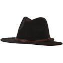 SARLINI LADIES WOLVEN HAT BLACK OF GREEN