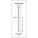 BRAD SKN16 CRVS 40 MM DOOS 2,50MILLE