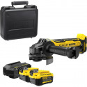 STANLEY V20 18V 2X4.0AH 125MM BRUSHLESS HAAKSE SLIJPER