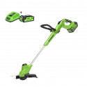 GREENWORKS TRIMMER G40T5 SET INCL. LADER + 1 X ACCU 2.0AH