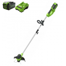 GREENWORKS ACCU TRIMMER EN KANTENSNIJDER G40LTK4 SET INCL. 1 X ACCU 4.0AH