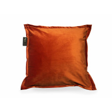 SIT&HEAT WARMTEKUSSEN VELOURS ORANJE 50X50 CM