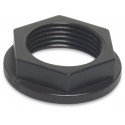 OPSLUITWARTEL PA (NYLON) 3/4" BINNENDRAAD 6BAR ZWART