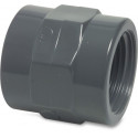PROFEC DRAADSOK PVC-U 1/2" BINNENDRAAD 10BAR GRIJS