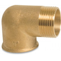 KNIE 90° MESSING 1/2" BINNENDRAAD X BUITENDRAAD