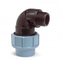 UNIDELTA DRAAD KNIE 90°, 16 BAR, KLEM X BU.DR, 25 MM X ¾"