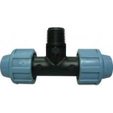 T-STUK 90° 32 MM X 1/2" X 32 MM X BINNENDRAAD X KNEL