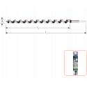 SLANGENBOOR, SILVER-LINE, ø6X155/230
