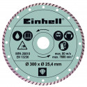 TURBO DIAMANTSNIJSCHIJF Ø300XØ25,4 MM