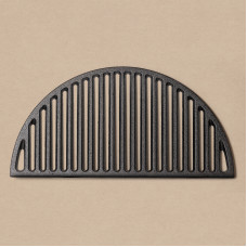 BEST CHARCOAL GIETIJZEREN GRID HALVEMAANVORM LARGE