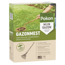 POKON BIO GAZONMEST 1KG VOOR 15M2