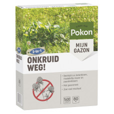 POKON ONKRUID WEG! 80 M2 1,6 KG