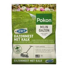 POKON GAZONMEST MET KALK 5KG VOOR 75M2