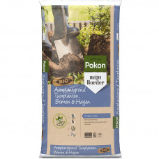 POKON BIO MPS TURFVRIJ AANPLANTGROND TUINPLANTEN, BOMEN & HAGEN 45L