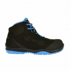 SIXTON CUBAN HIGH 91370-01 ZWART/BLAUW