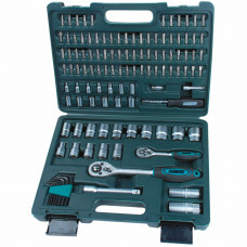 DOPPENDOOS 115 DLG 1/4+1/2", VPA EN GS GEKEURD, SOLIDE KOFFER KOFFER