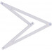 OPVOUWBARE BOUWHAAK ALUMINIUM 1-45-013