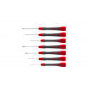 FIJNSCHROEVENDRAAIERSET PICOFINISH® SLEUFKOP, PHILLIPS 7-DELIG 260PK701 PICOFINISH