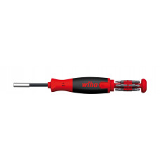 SCHROEVENDRAAIER MET BITMAGAZIJN LIFTUP 25 MAGNETISCH ASSORTI MET 12 BITS, 1/4" IN SB-KARTONVERPAKKING SB 3803-02021 LIFTUP 25 1/4''
