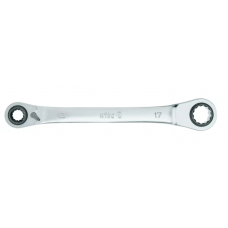 DUBBELRING-RATELSLEUTEL 4IN1 OMSCHAKELBAAR SB3834-101 REVERSIBLE RATCHETING WRENCH 4IN1