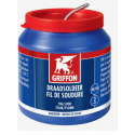 GRIFFON DRAADSOLDEER TIN/LOOD 40/60 HARSKERN ø 2.0 MM POT 500 G NL/FR