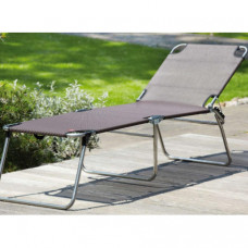 SHOWROOM MODEL AMIGO 40+ TRIPOD SUN LOUNGER ALUMINIUM SALVIA
