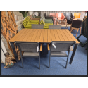SHOWROOMVERLATER 5 DELIGE DINING SET AREZZO