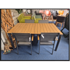 SHOWROOMVERLATER 5 DELIGE DINING SET AREZZO