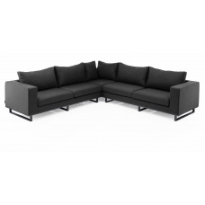 SHOWROOMVERLATER ALL WEATHER EGO LOUNGE-SET SUNBRELLA-QUICK-DRY ANTRACIET/SOOTY