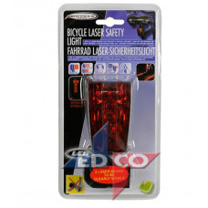 FIETSLAMP LASER + 5 LED