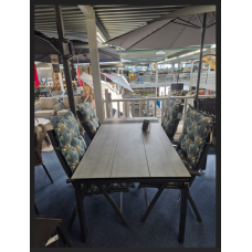 SHOWROOMVERLATER 5 DELIGE DINING SET SALERNO