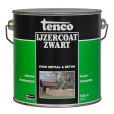 TENCO IJZERCOAT ZWART 2.5