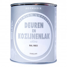 DEUR-KOZIJNLAK XTRA RAL 9003 750ML