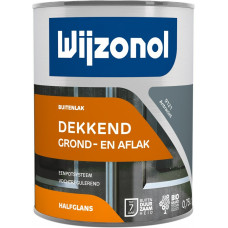 WIJZO DEK GROND AFLAK 750 ML 9121 ANTRACIET