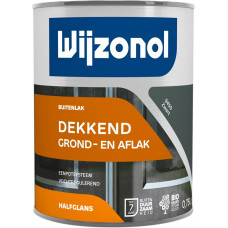 WIJZO DEK GROND AFLAK 750 ML 9450 ZWART