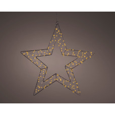 KAEMINGK MICRO LED STER METAAL STEADY BUITEN DIA58CM L.1CM W.58CM H.58CM