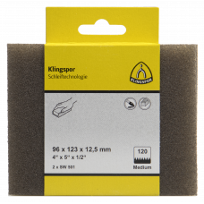 SCHUURBLOK, SCHUURSPONS ES/SW501/220/S/96X123X12,5/2SRT