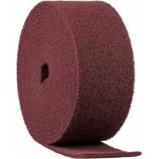 SLIJP VLIESROL MED 100X10000 ZEER DUN ROOD/BRUIN