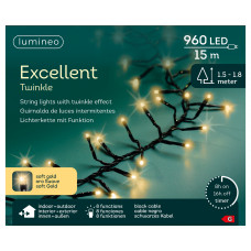 KAEMINGK LED EXCELLENT LIGHTS PVC 8 FUNCTIE TWINKEL EFFECT BUITEN 960L