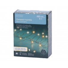 KAEMINGK MICRO LED COMPACT LIGHTS 8 FUNCTIE TWINKEL EFFECT BUITEN 480L