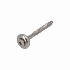DAK&GEVEL SPENGLERSCHROEF RVS-A2 LK MET EPDM RING 15MM TX-20 4.5X50 (100)