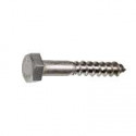 HOUTDRAADBOUT RVS-A2 SW-13 DIN571 8X40 (100)
